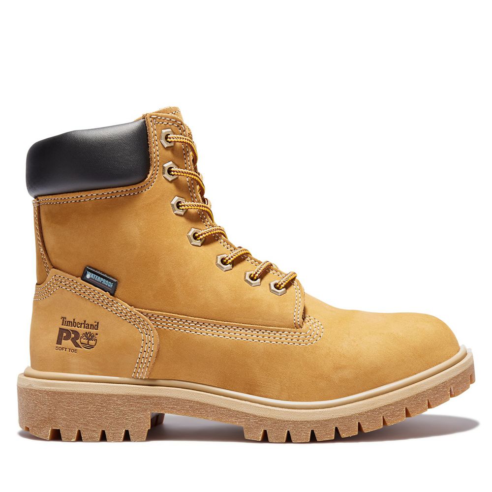 Timberland Μποτακια Εργασίας Γυναικεια Καφε - Pro® Direct Attach 6" Soft Toe - Greece 2193804-FQ